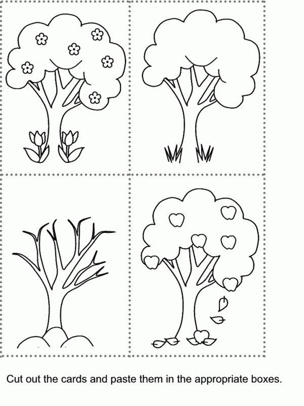 30 Seasons Of The Year Worksheets Kindergarten