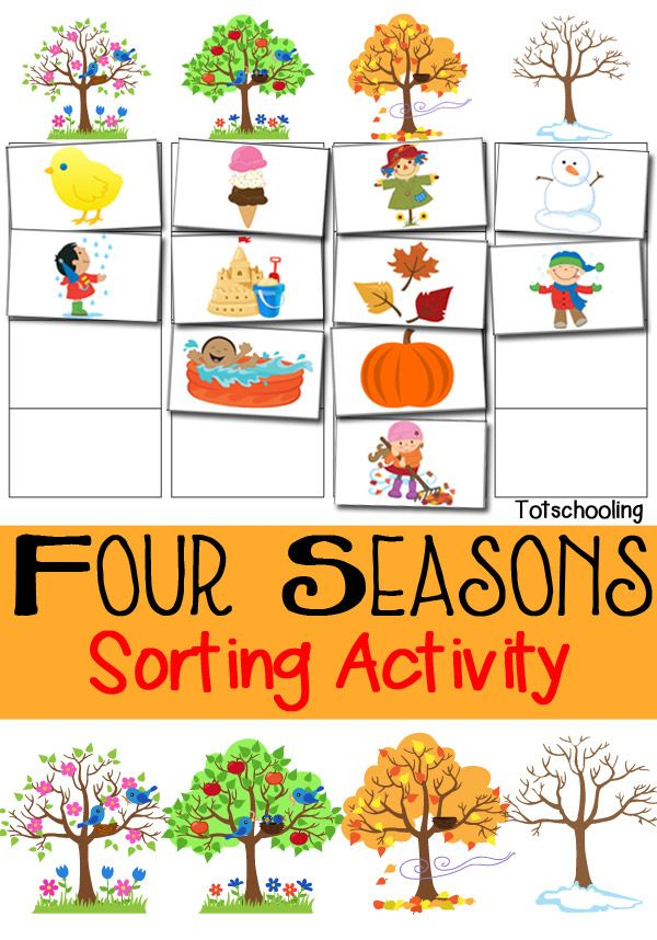 30 Seasons Of The Year Worksheets Kindergarten