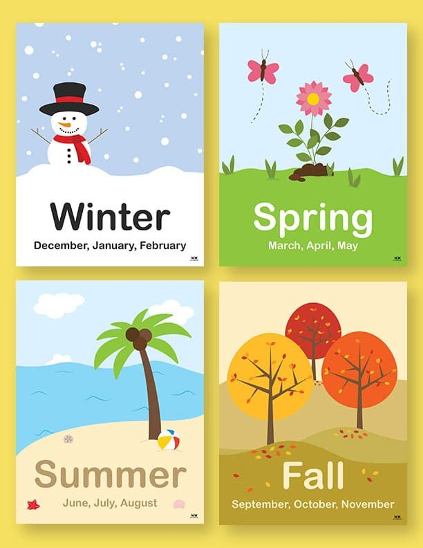 30 Seasons Of The Year Worksheets Kindergarten