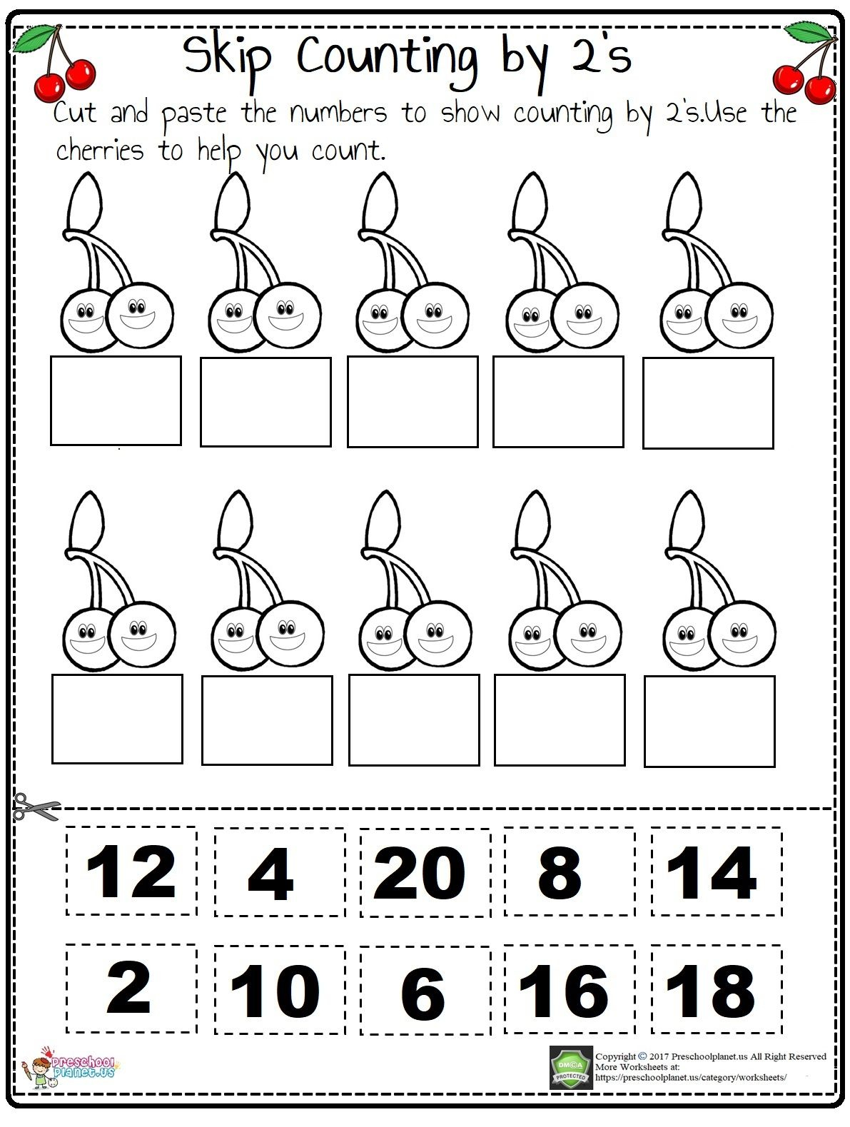 30 Skip Counting Worksheets Kindergarten