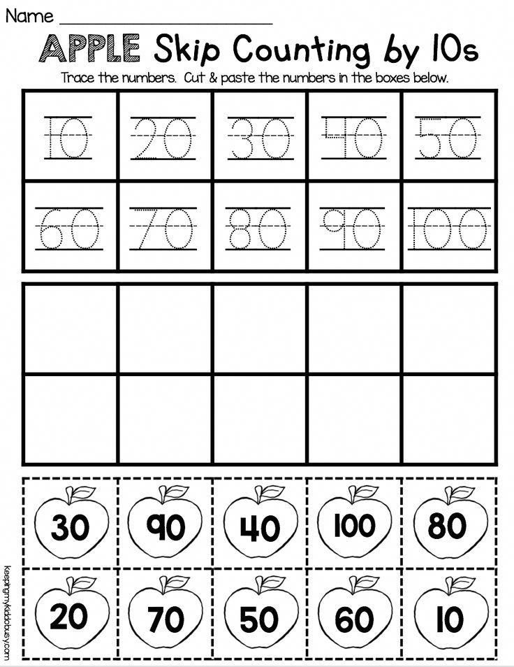 30 Skip Counting Worksheets Kindergarten