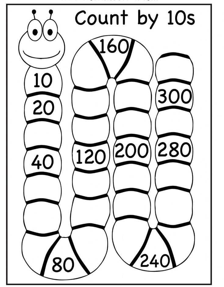 30 Skip Counting Worksheets Kindergarten