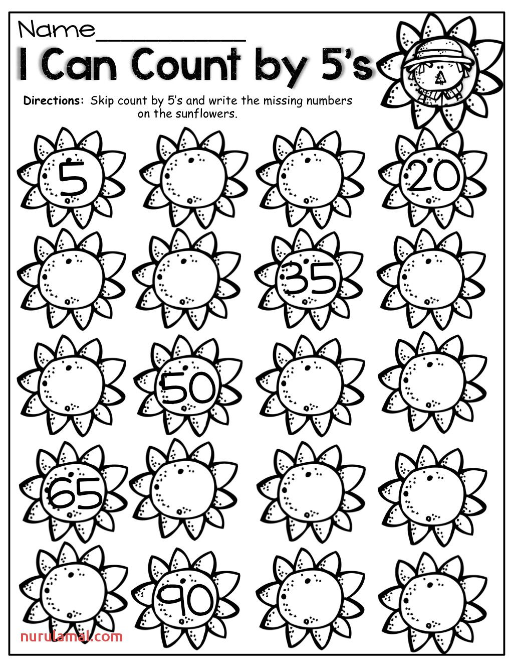 30 Skip Counting Worksheets Kindergarten
