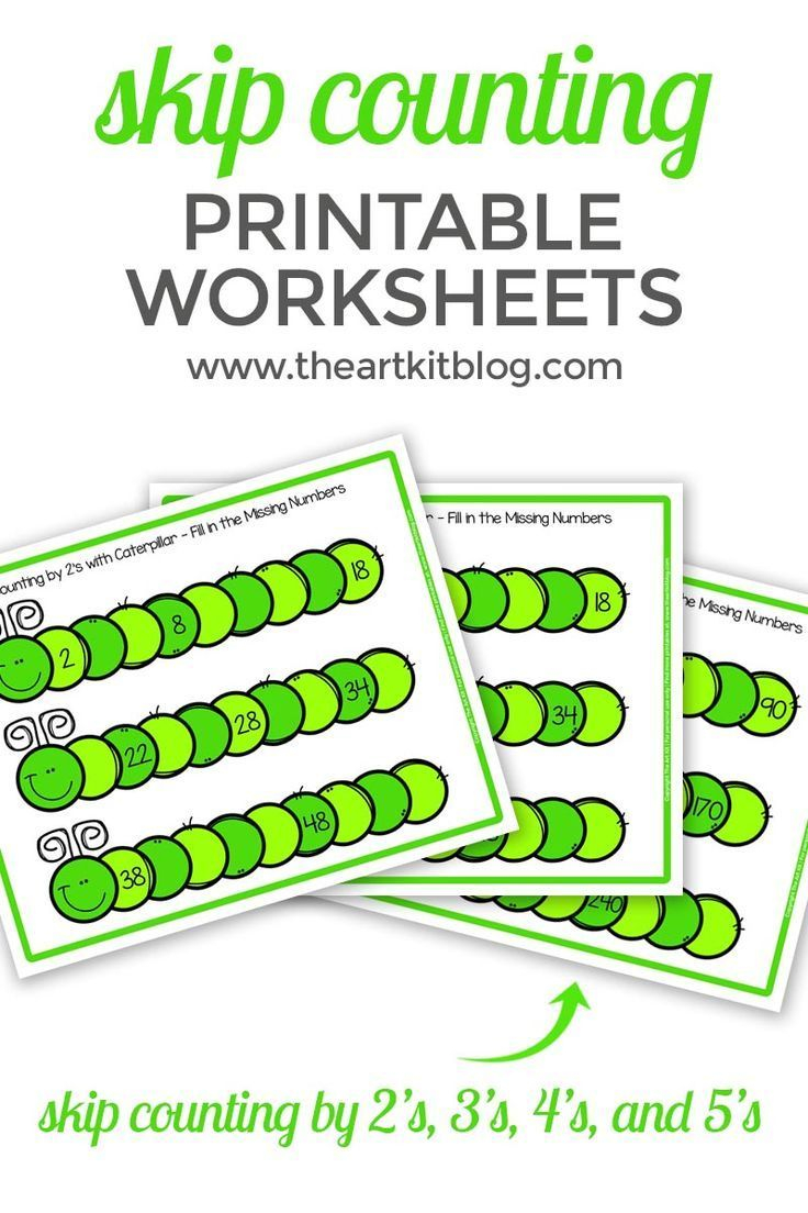 30 Skip Counting Worksheets Kindergarten