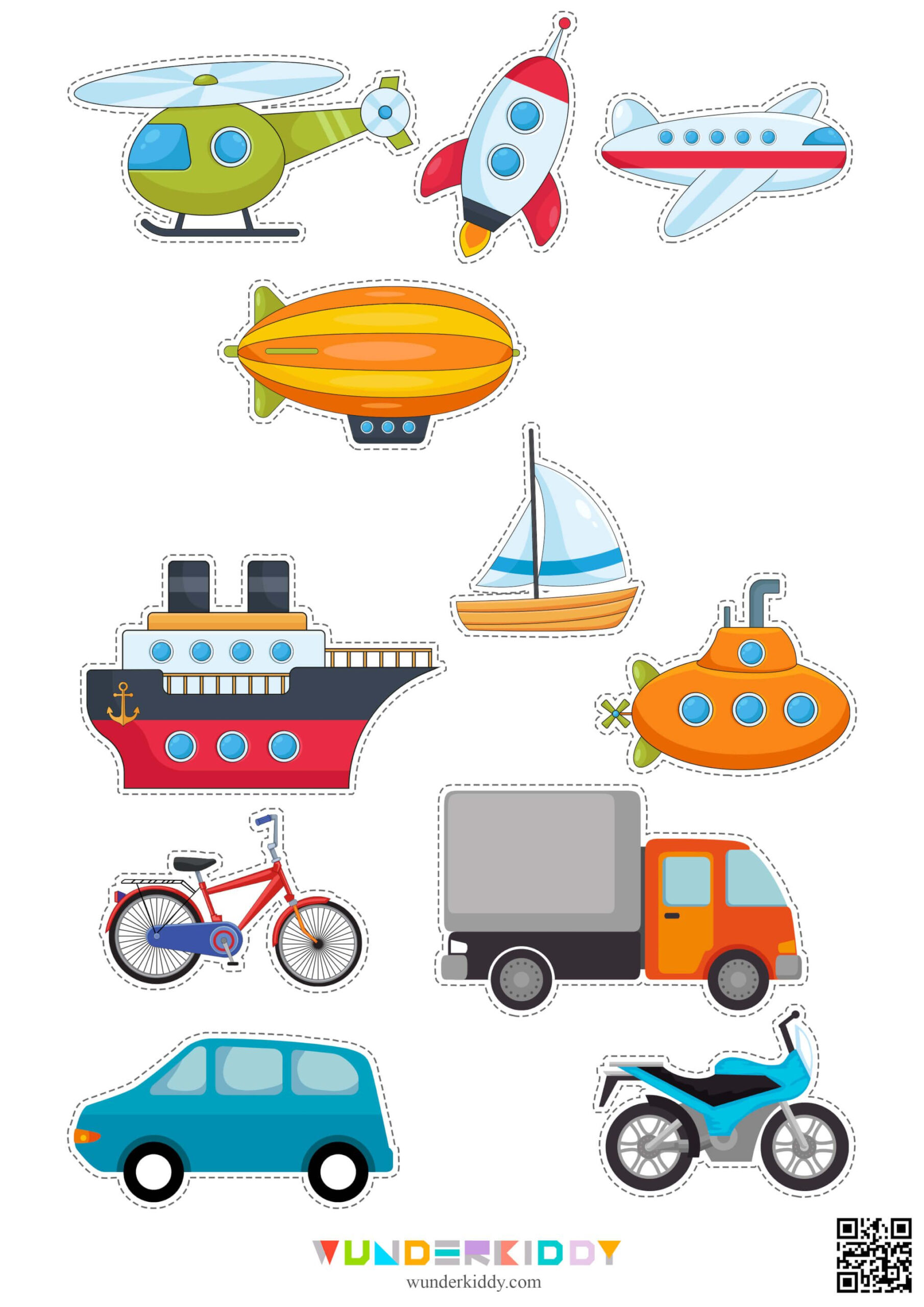 30 Water Transportation Worksheets For Kindergarten