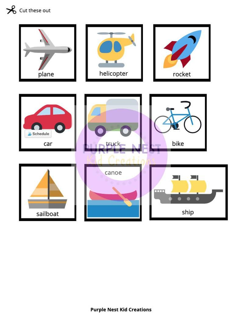 30 Water Transportation Worksheets For Kindergarten