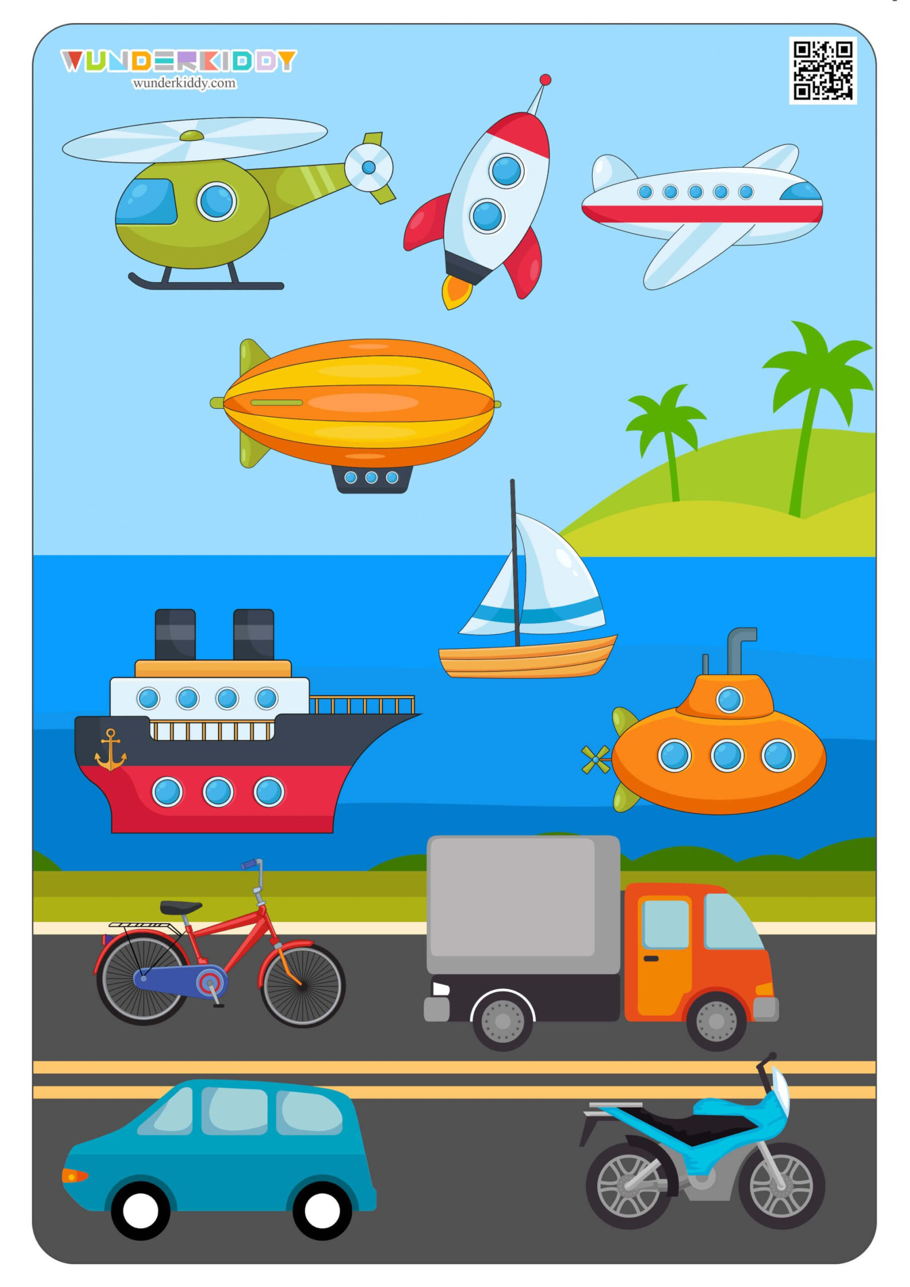 30 Water Transportation Worksheets For Kindergarten