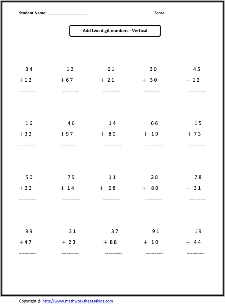 21 2Nd Grade Math Worksheets Reading