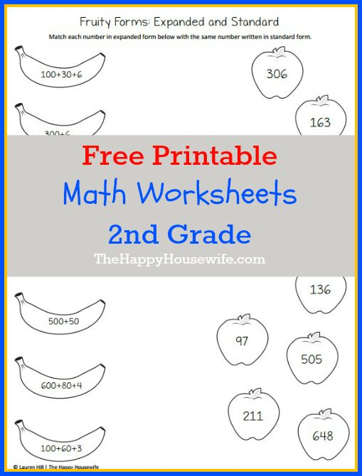 21 2Nd Grade Math Worksheets Reading
