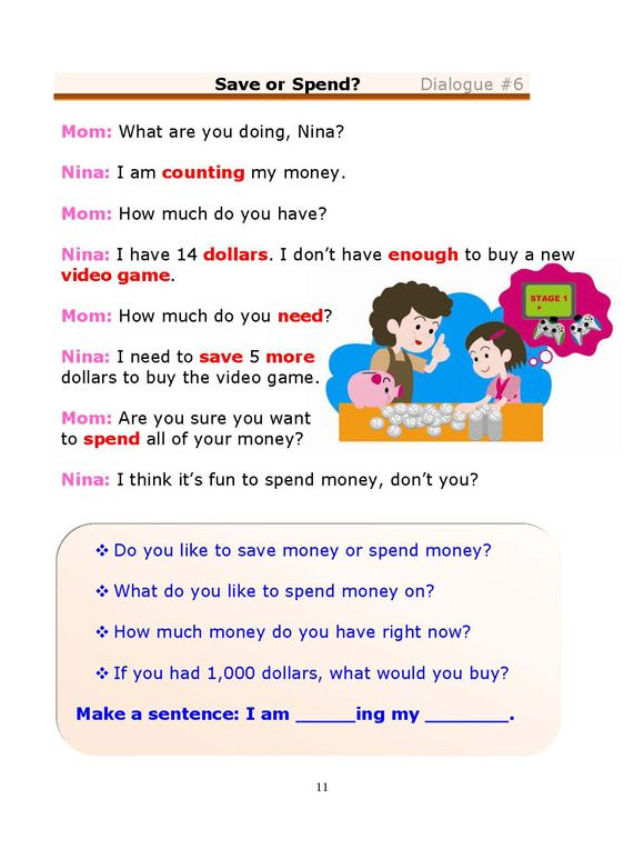 21 Conversation Worksheets English For Grade 1