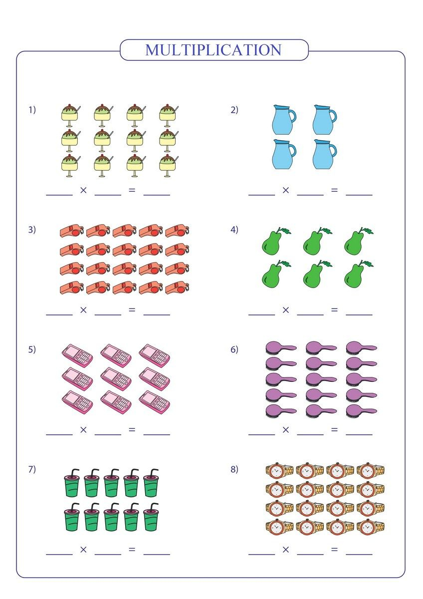 21 Multiplication Worksheets For Grade 2 With Answers