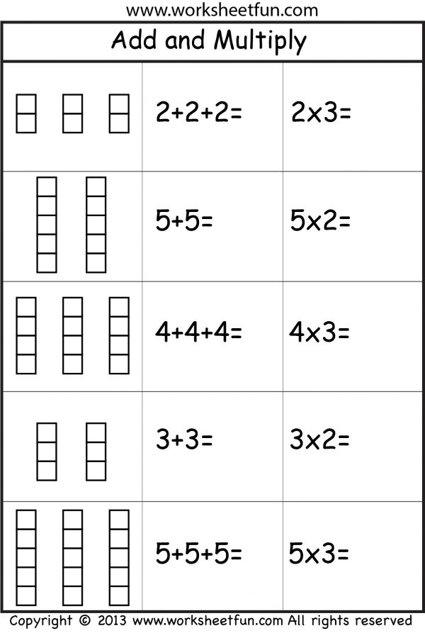 21 Multiplication Worksheets For Grade 2 With Answers