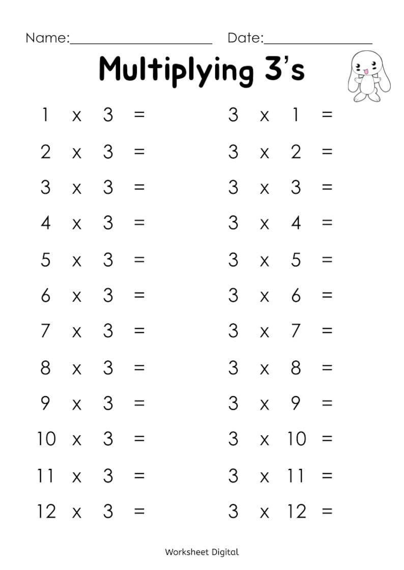 21 Multiplication Worksheets For Grade 2 With Answers