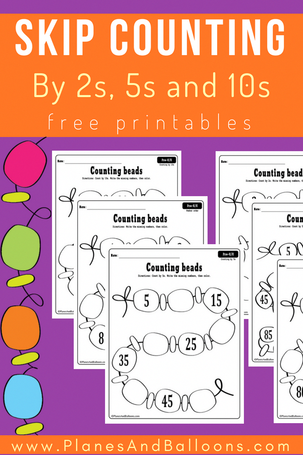 21 Skip Counting Worksheets Kindergarten