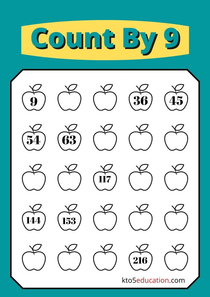 21 Skip Counting Worksheets Kindergarten