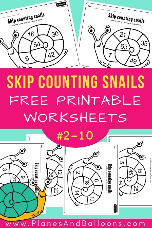 21 Skip Counting Worksheets Kindergarten