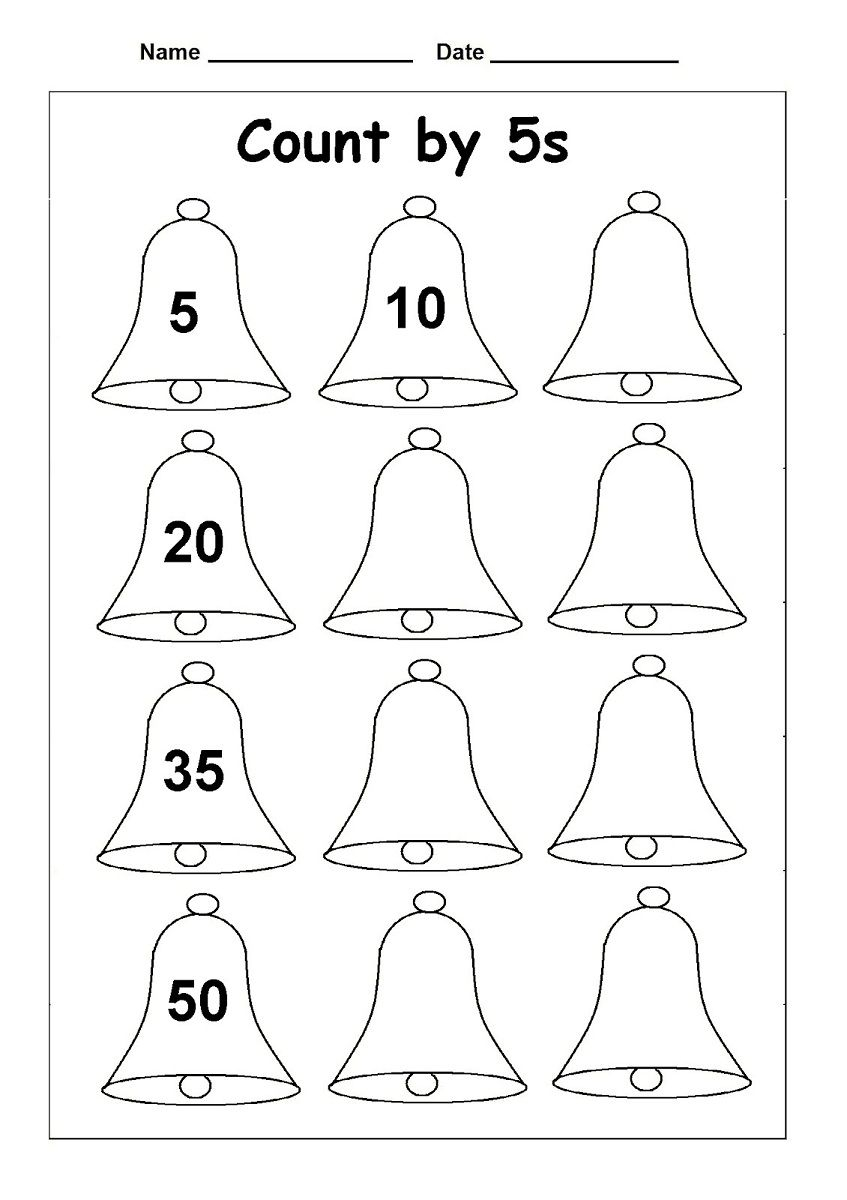 21 Skip Counting Worksheets Kindergarten